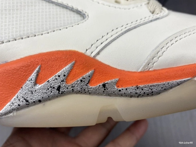 Reps TBkick 5 Total Retro Jordan DC1060-100 Orange 0810